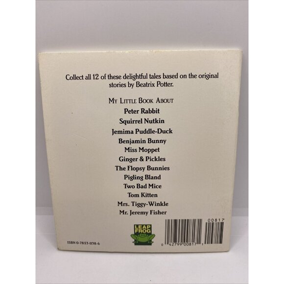 7 My Little Book About Beatrix Potter Picture Books Children’s Vintage 1990s - Picture 8 of 16